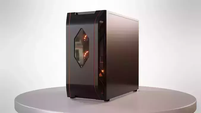 Gaming PC 3D model