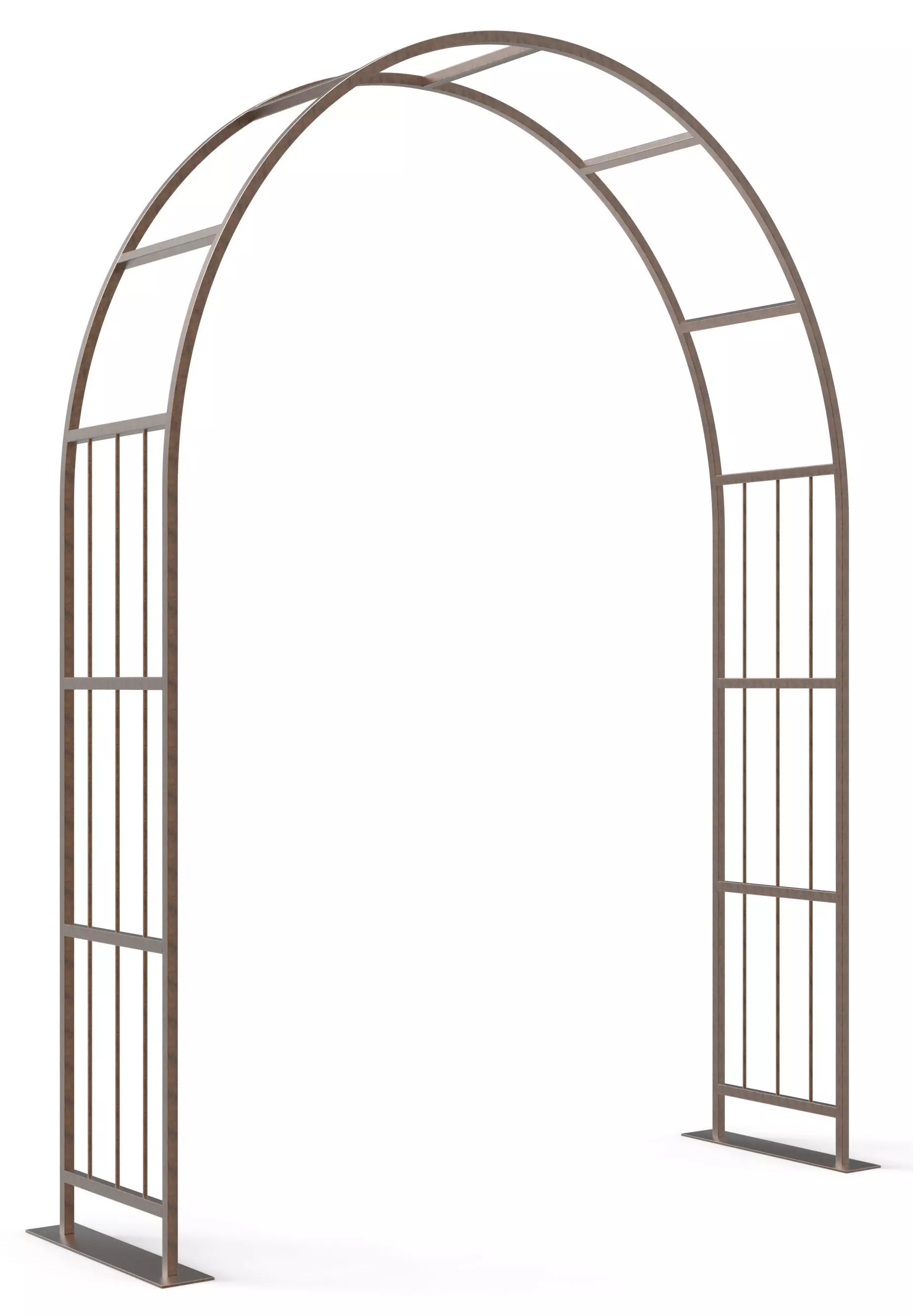 Arch Design - Curved Free 3D model_0