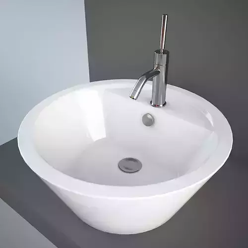 Standing Cone wash-basin
