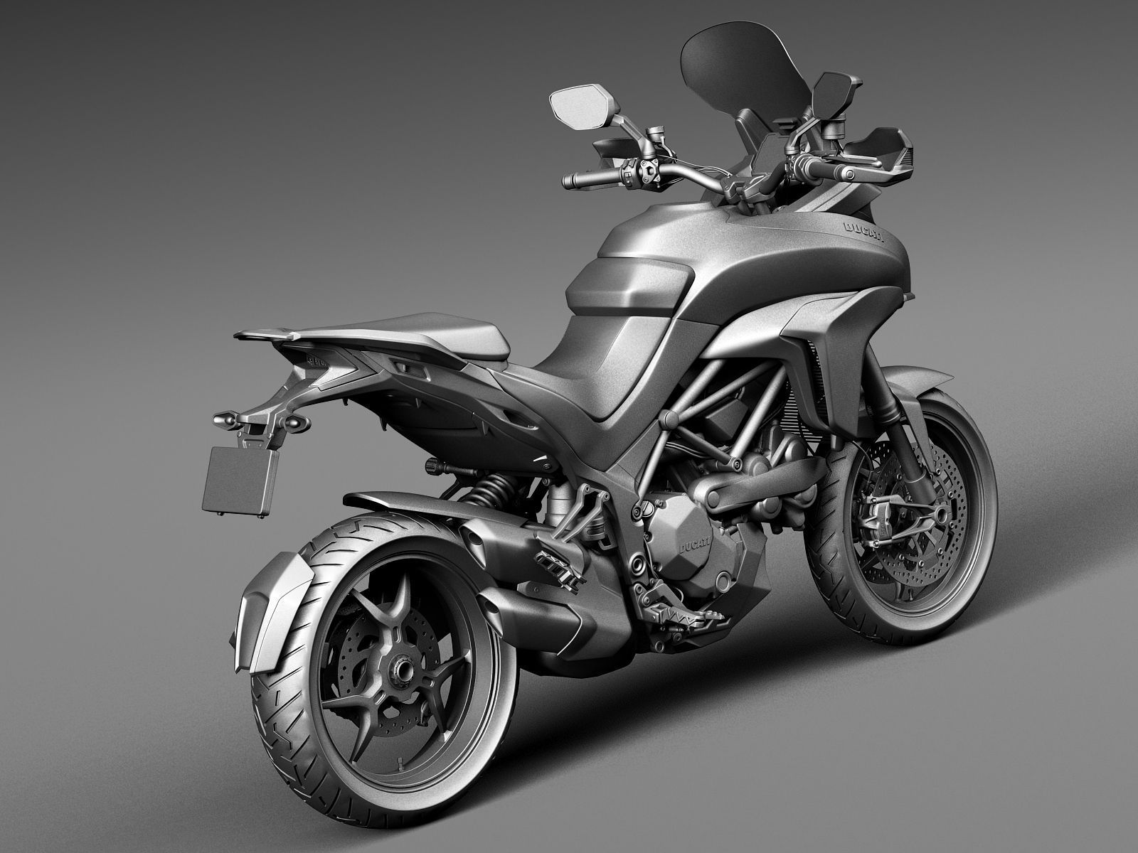 Ducati Multistrada 1200 2015 3D model_11