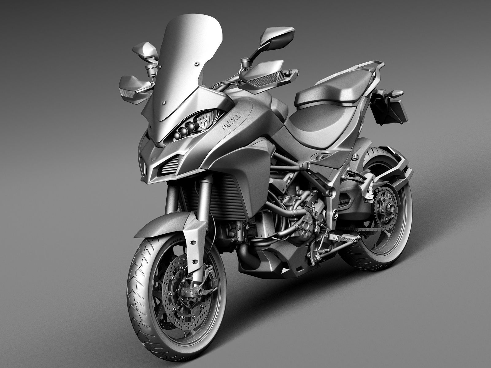 Ducati Multistrada 1200 2015 3D model_8