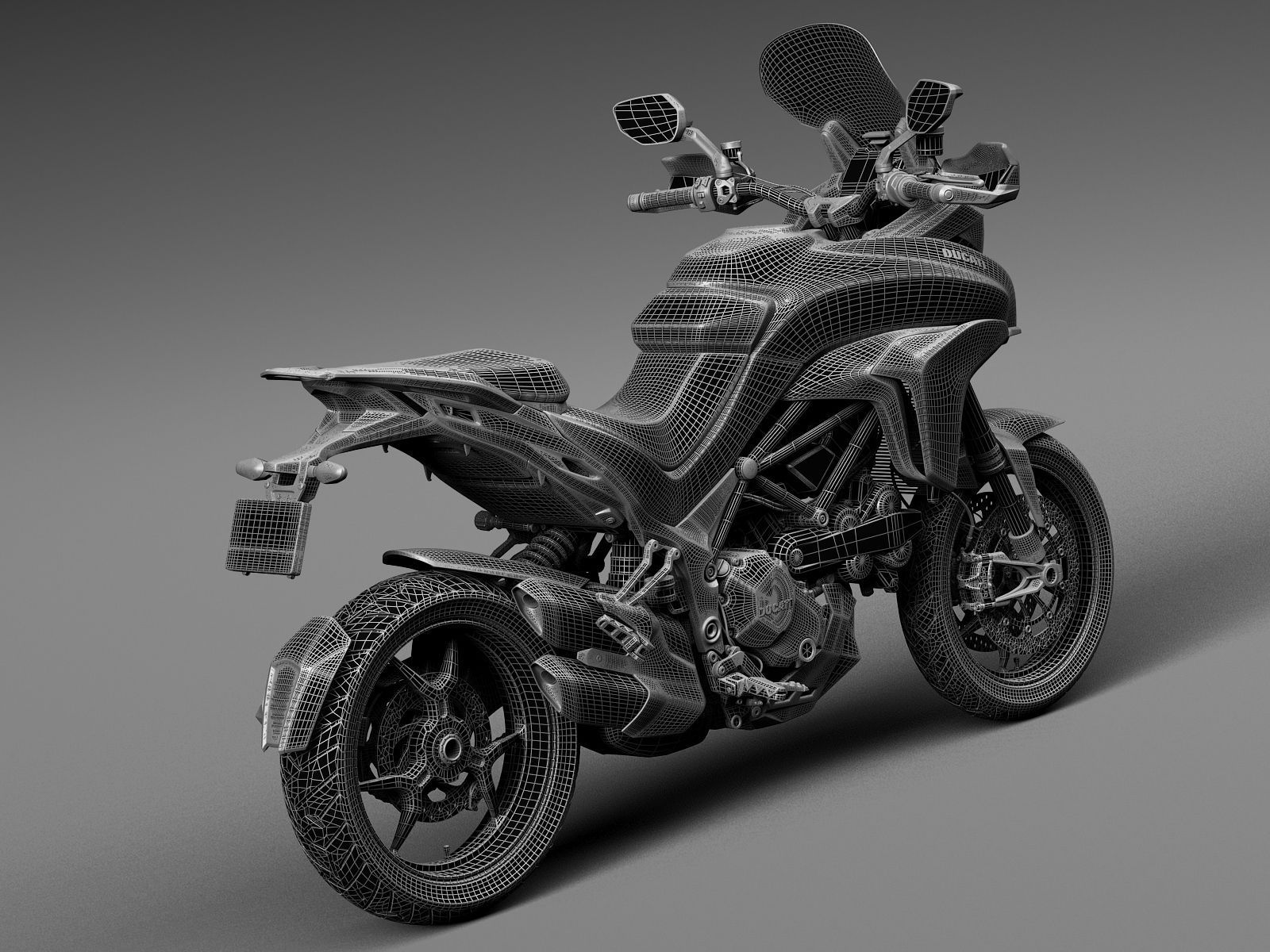 Ducati Multistrada 1200 2015 3D model_13