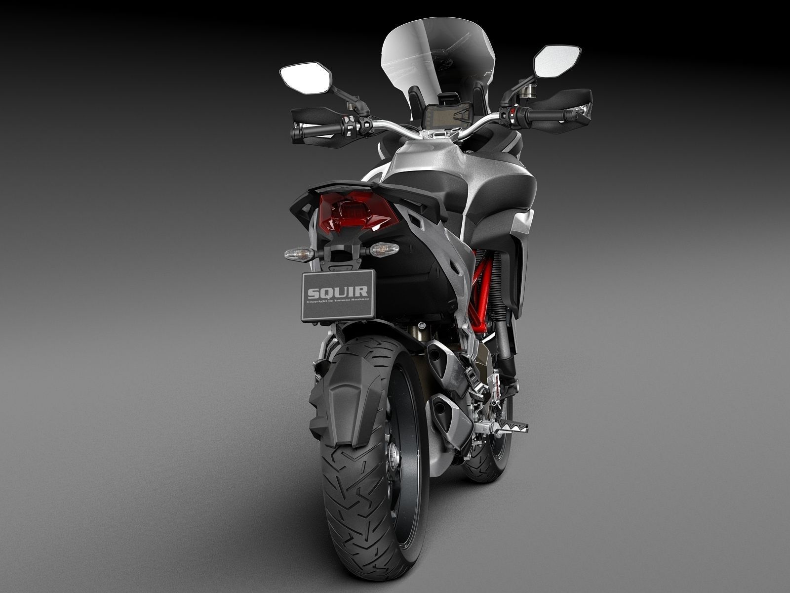 Ducati Multistrada 1200 2015 3D model_4