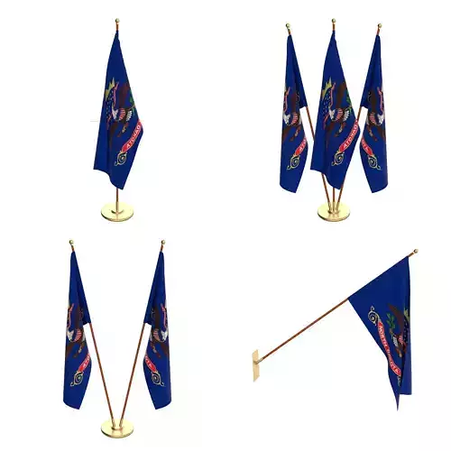 North Dakota Flag Pack