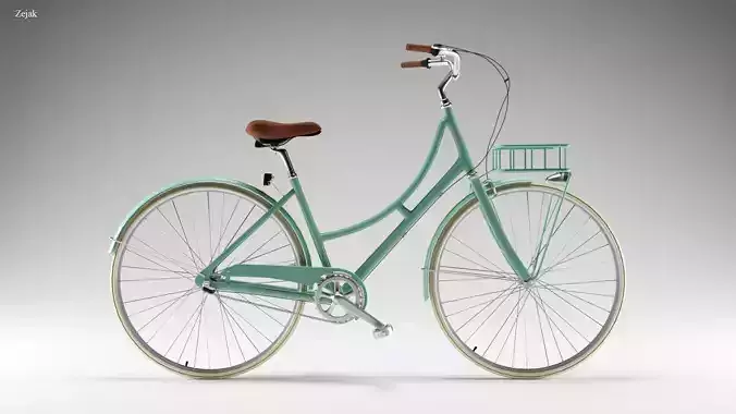 Vintage Bicycle Free 3D model