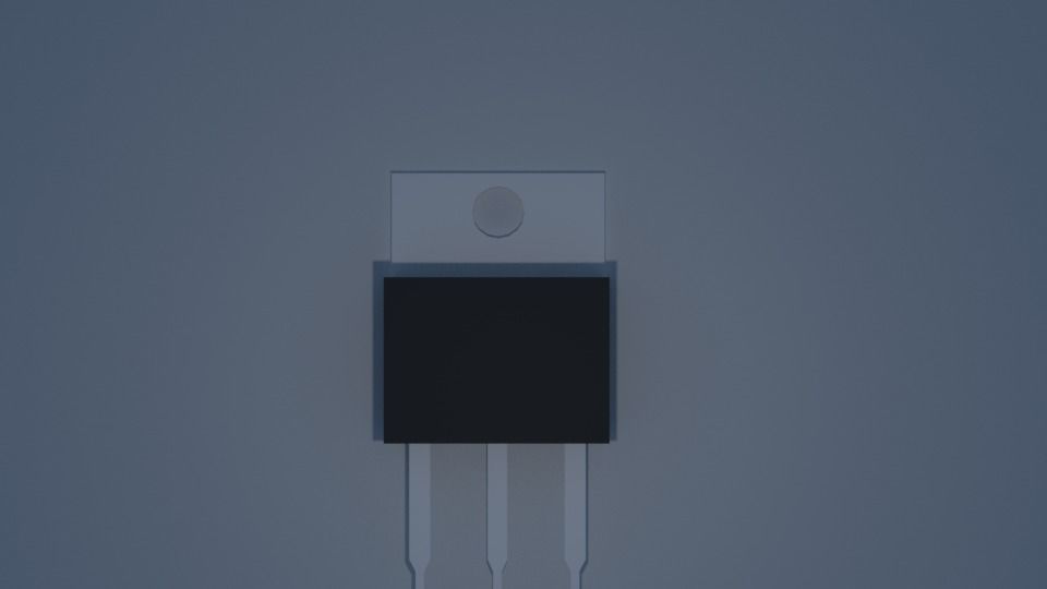 MOSFET Transistor Free 3D model_2