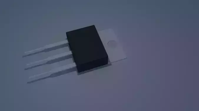 MOSFET Transistor Free 3D model