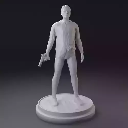 Walter White cut into pieces 3D print model