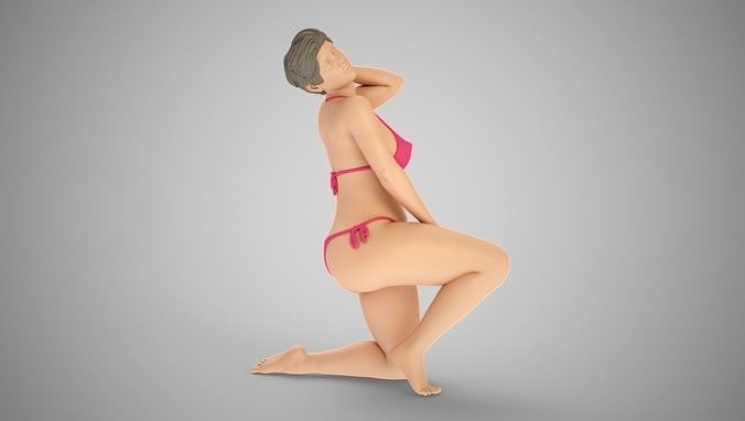 Average Weight Woman 3D print model