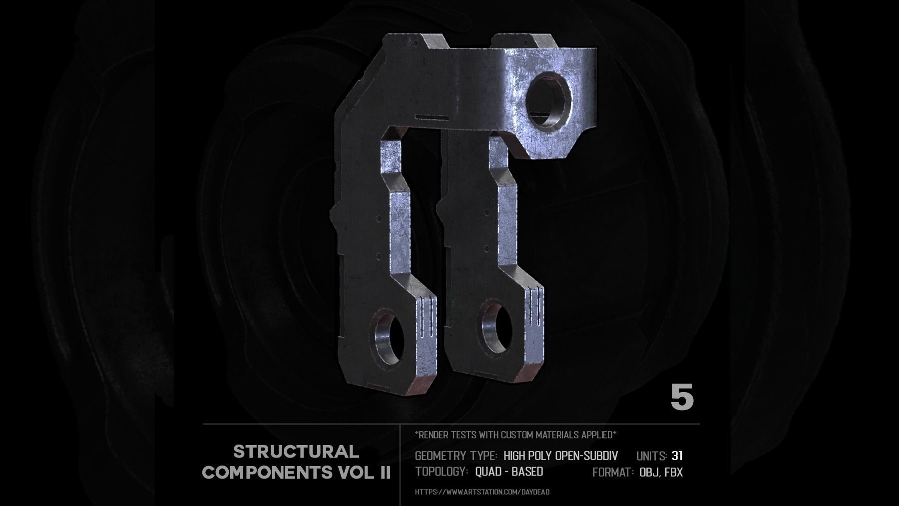 31 Structural Components Vol II SUBD 3D model_14