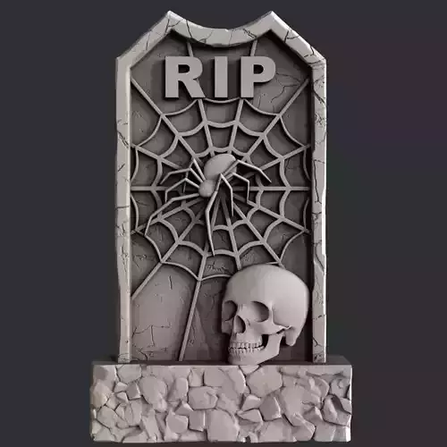 3d STL models for CNC router tombstones