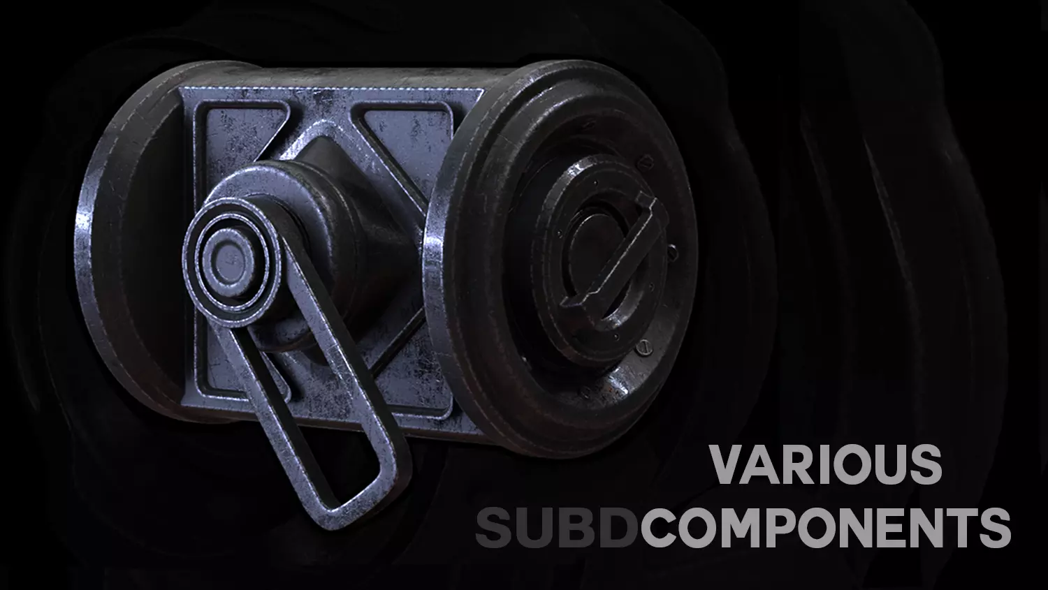 20 Various Components SUBD 3D model_0