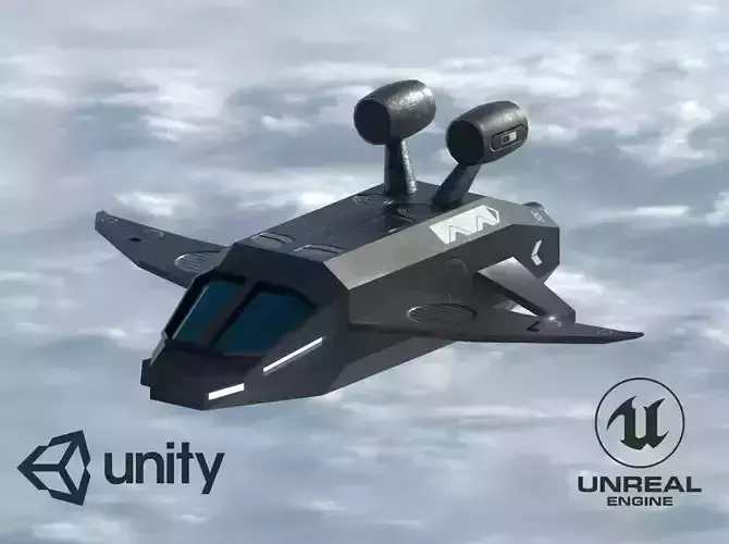 Sci-fi Spaceship  - The Nocturne