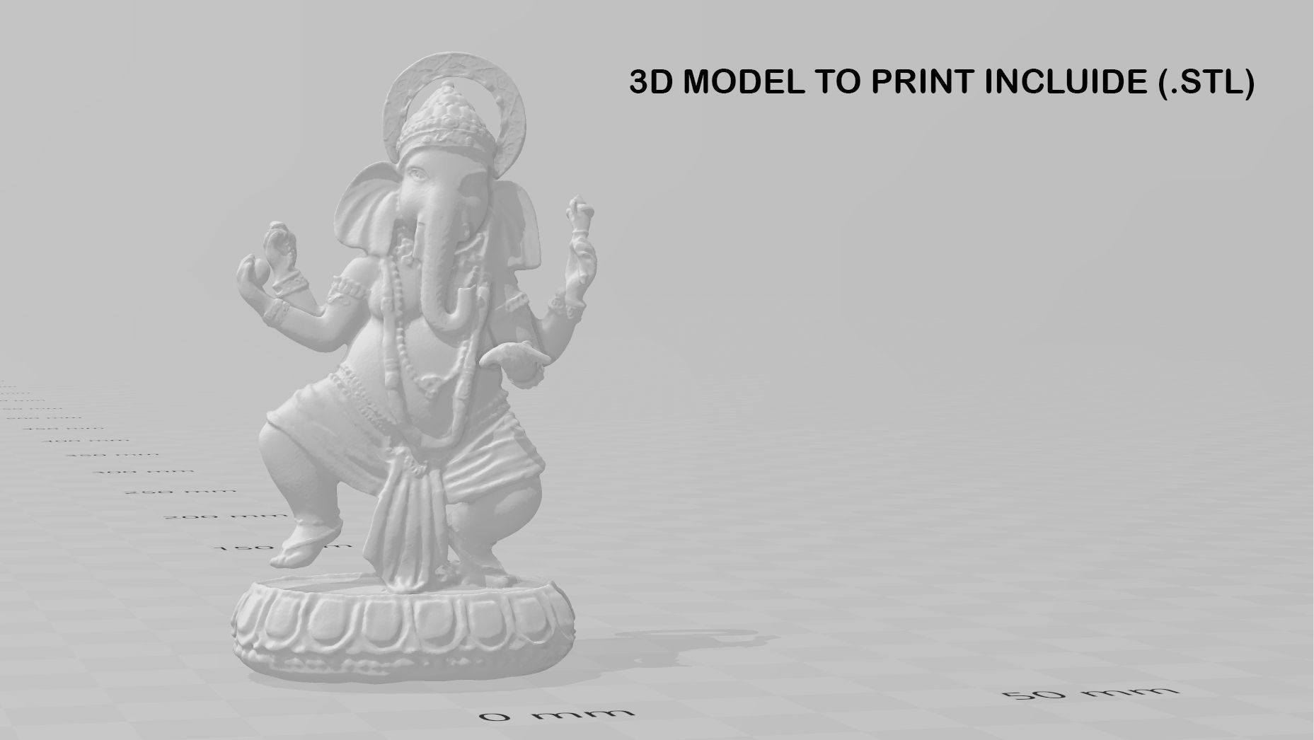 GANESHA statue 3D model_11