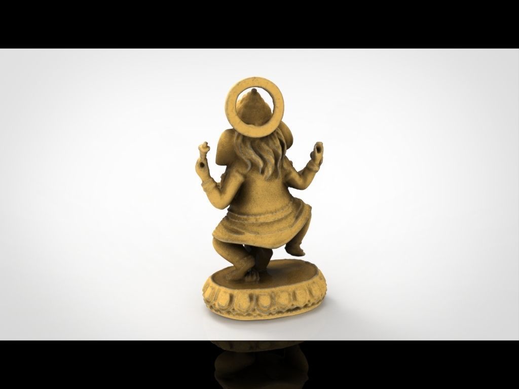 GANESHA statue 3D model_2