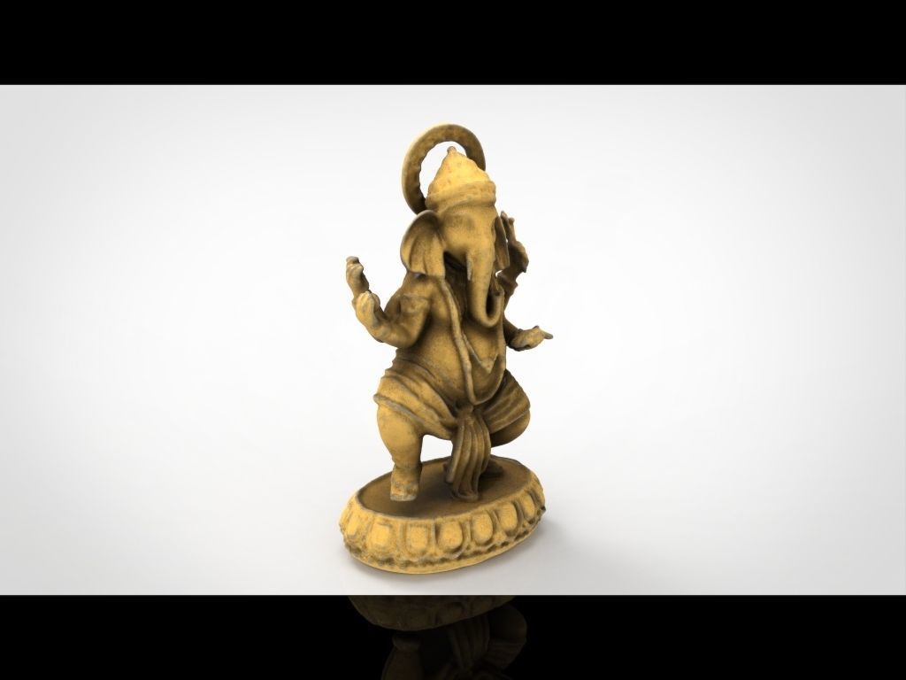 GANESHA statue 3D model_3