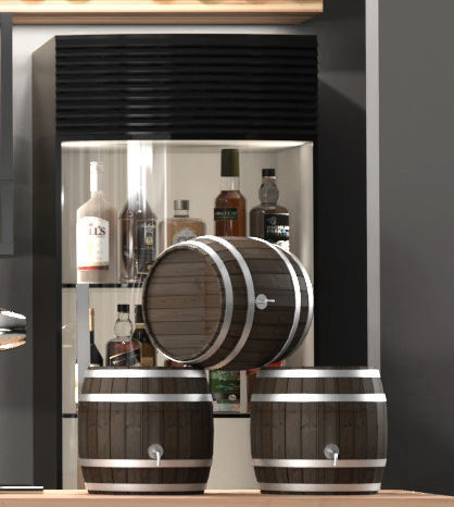 Bar alcohol 26 3D model_1