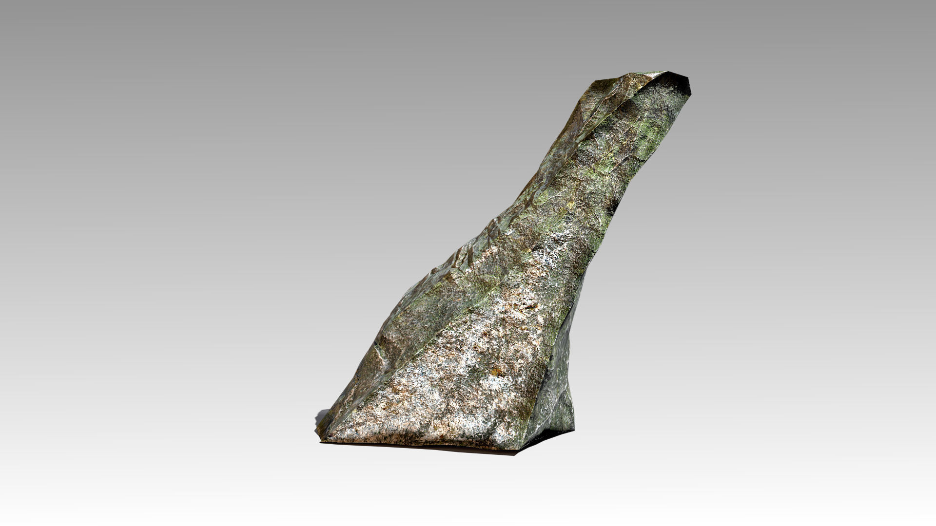 Stone 09 Set 01 PBR Low-poly 3D model_3