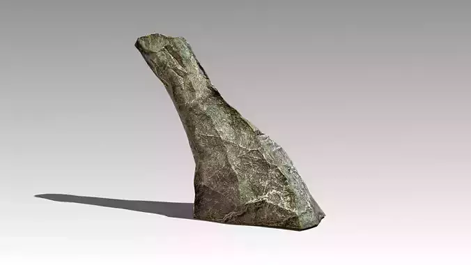 Stone 09 Set 01 PBR Low-poly 3D model