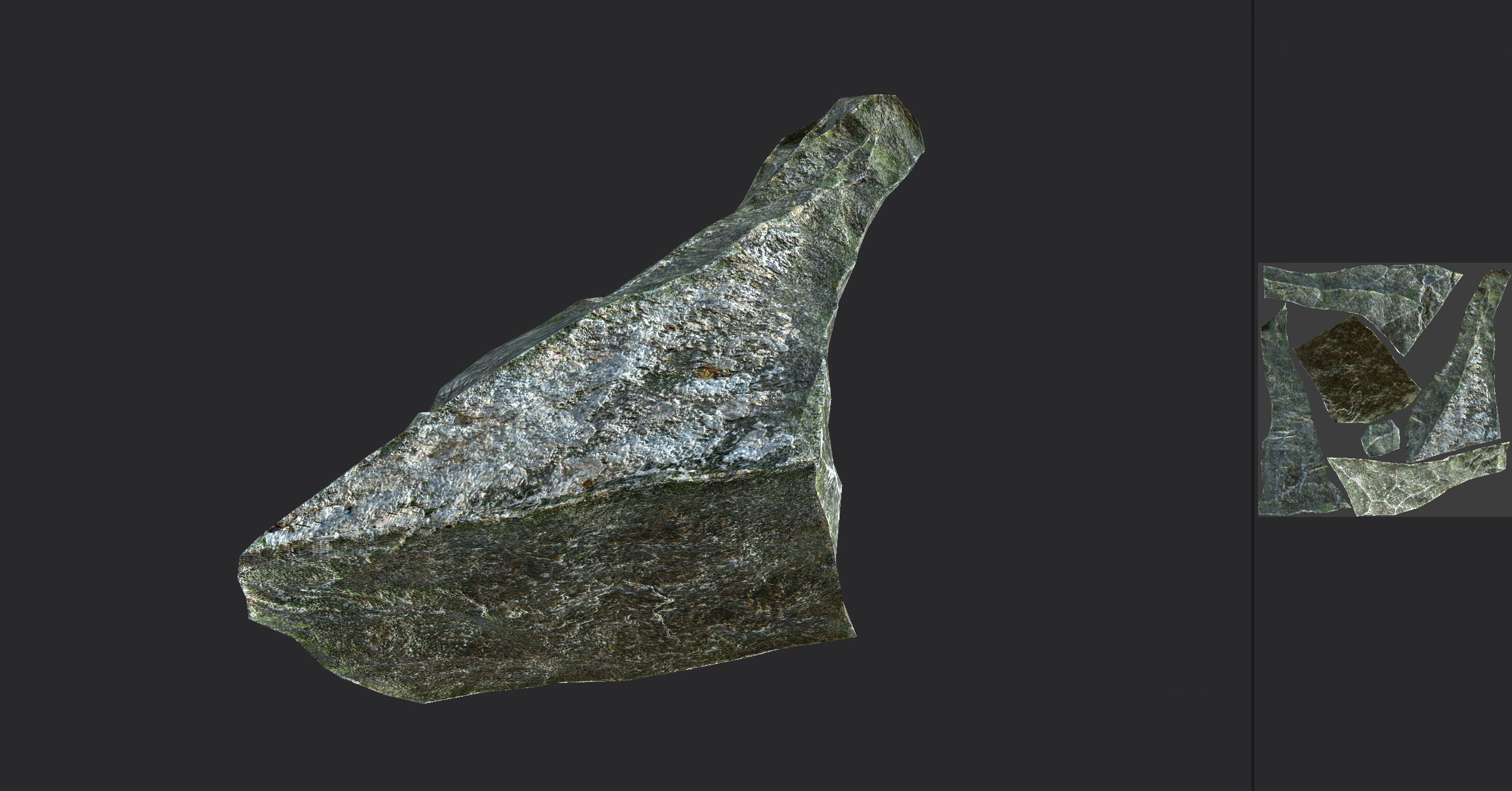 Stone 09 Set 01 PBR Low-poly 3D model_27