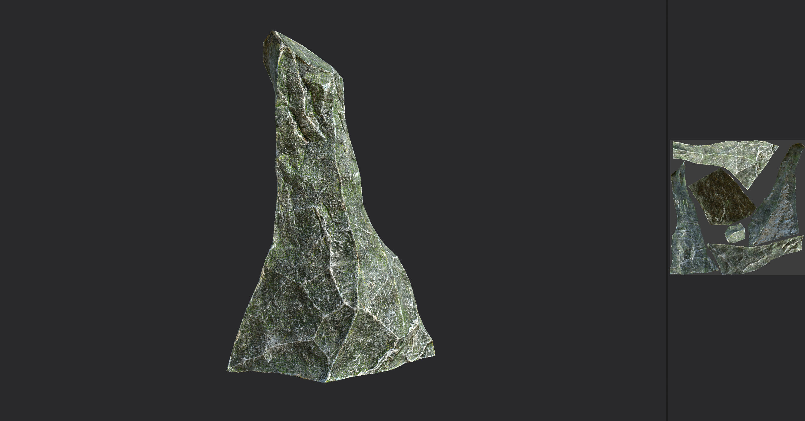 Stone 09 Set 01 PBR Low-poly 3D model_26