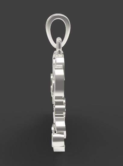 Pendant tree of life 3D print model_7