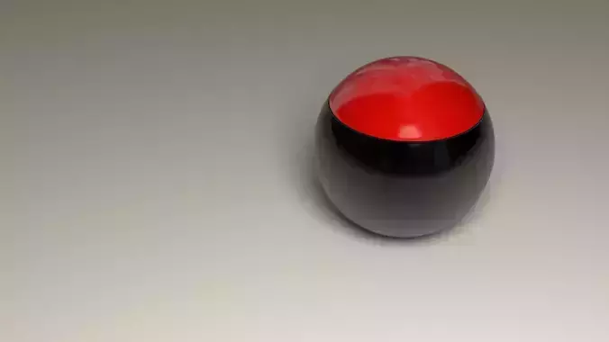 Ball Morphing to Wine Glass 3D model