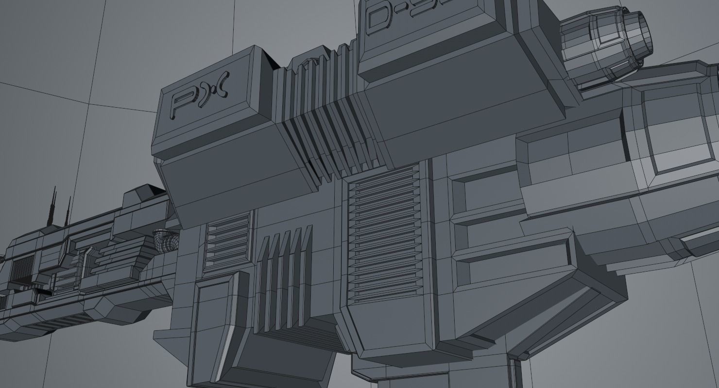 Spaceship 3D model_17