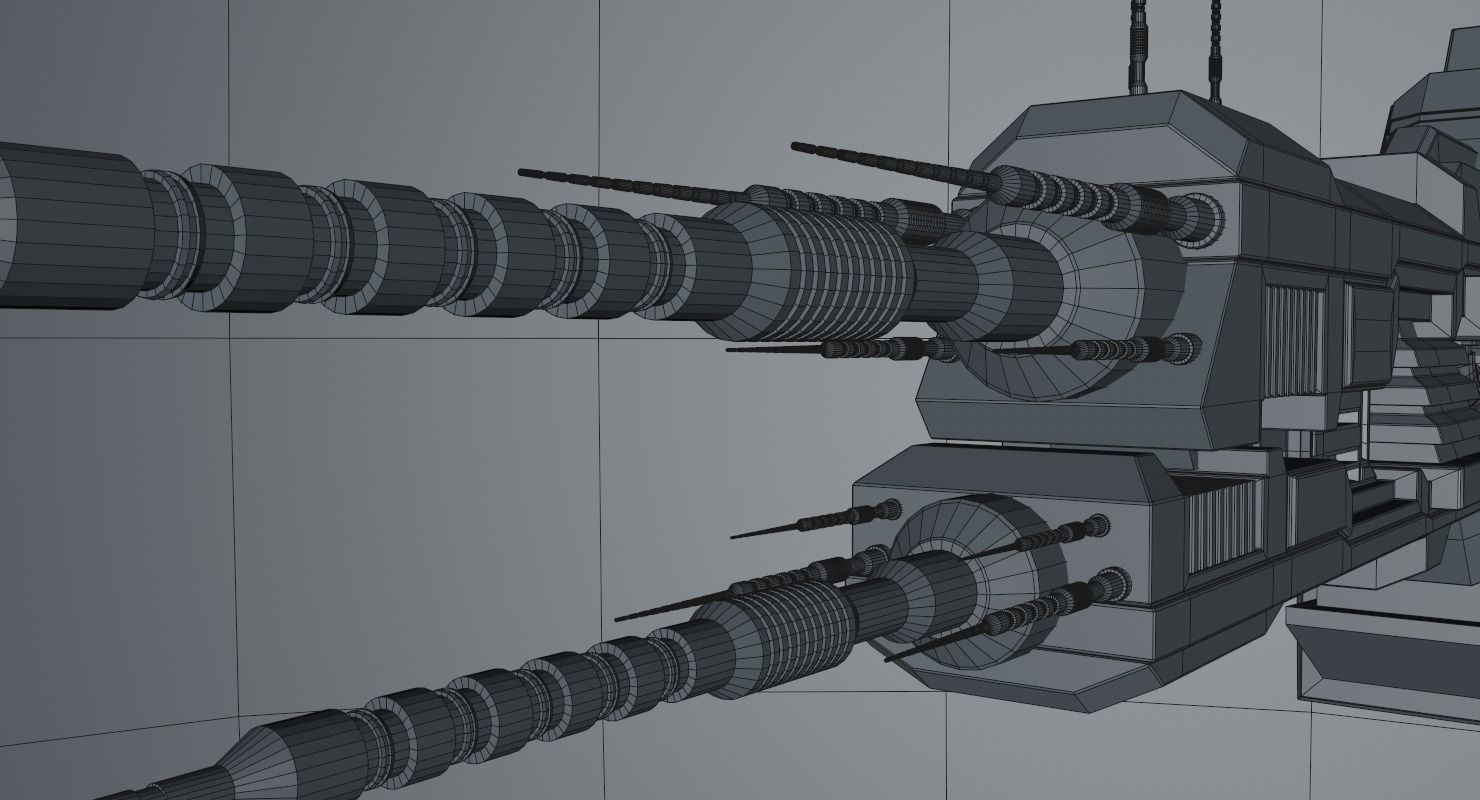 Spaceship 3D model_20