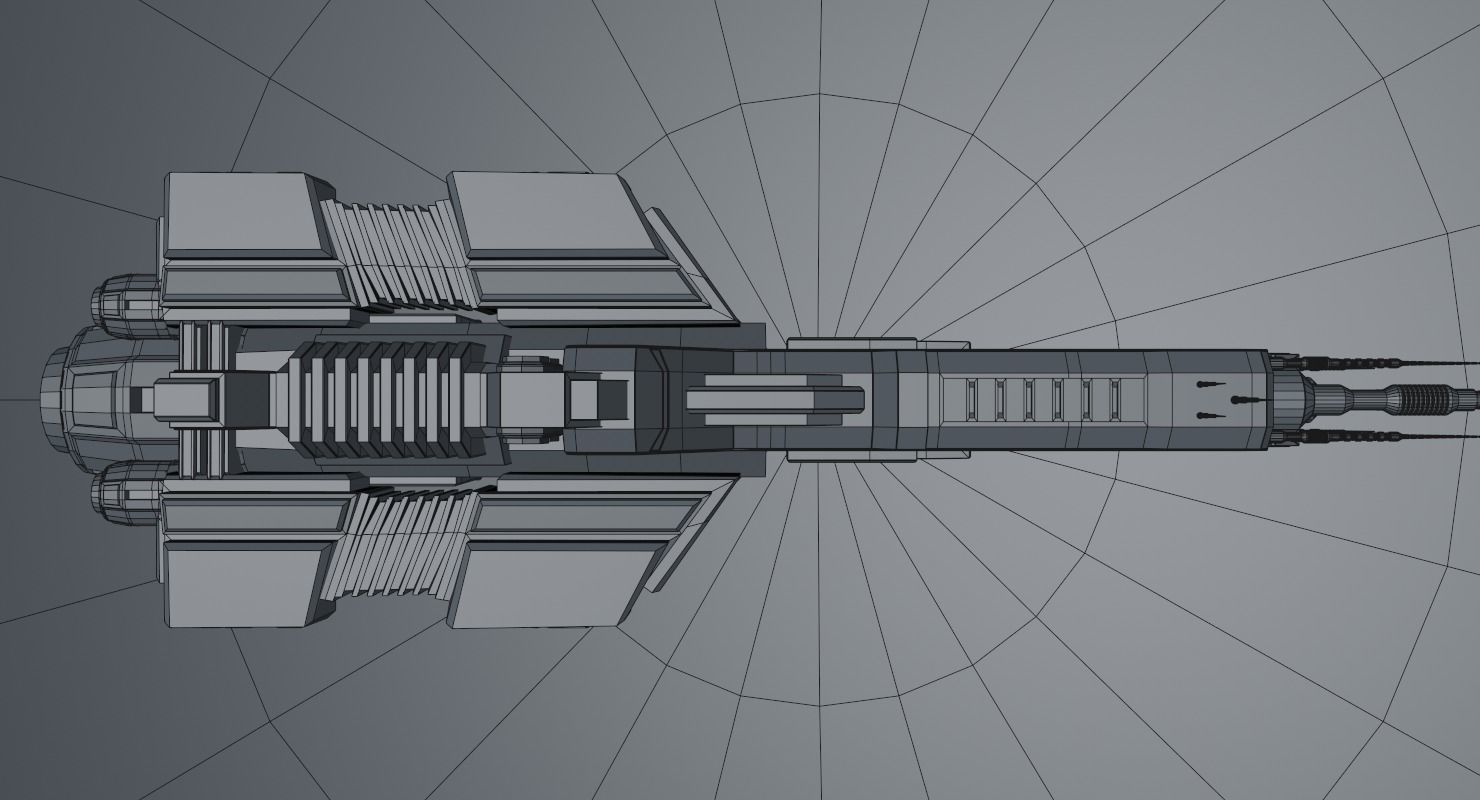 Spaceship 3D model_18