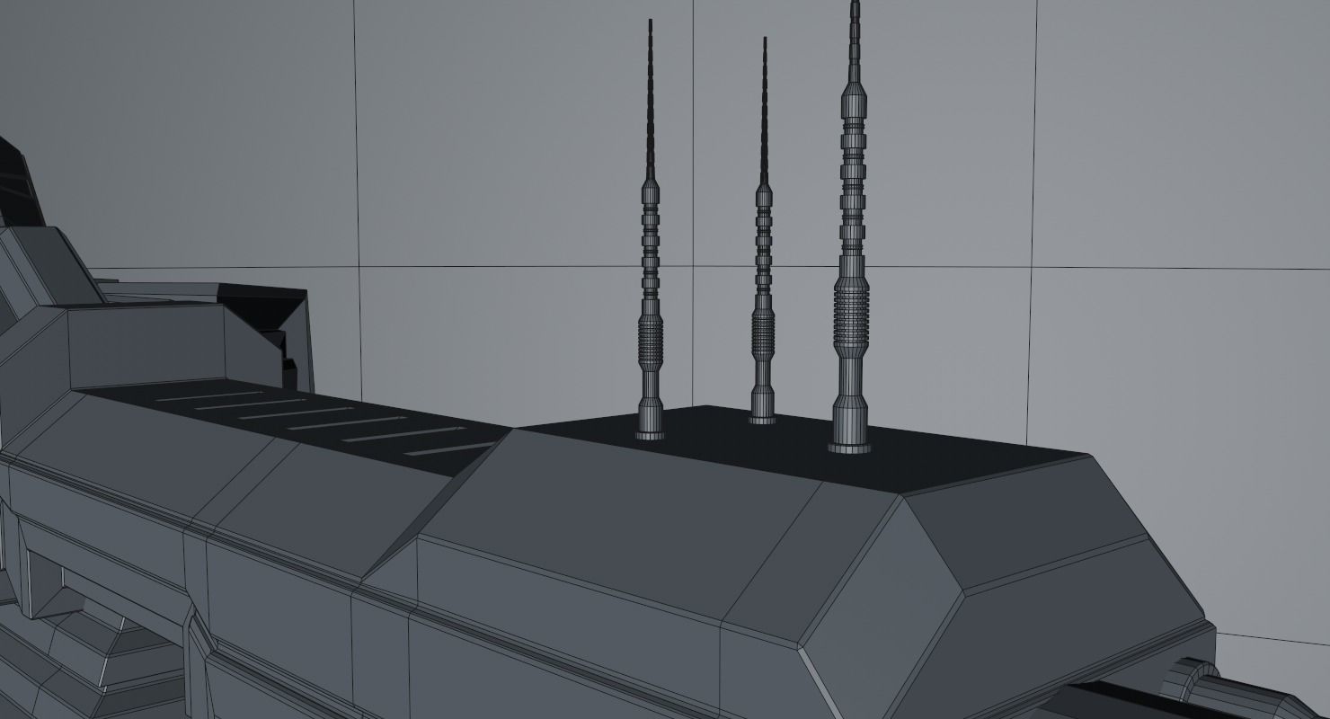 Spaceship 3D model_21