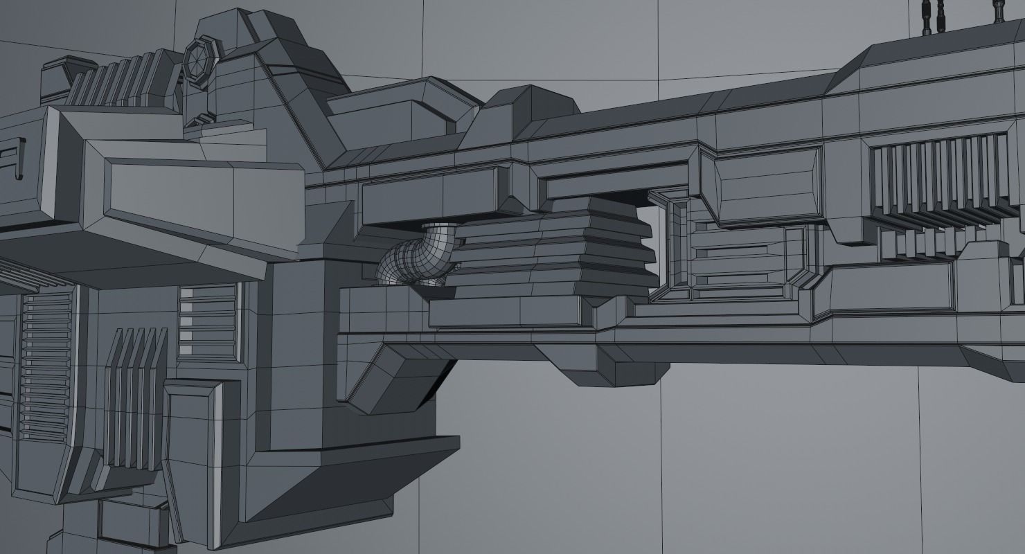 Spaceship 3D model_15