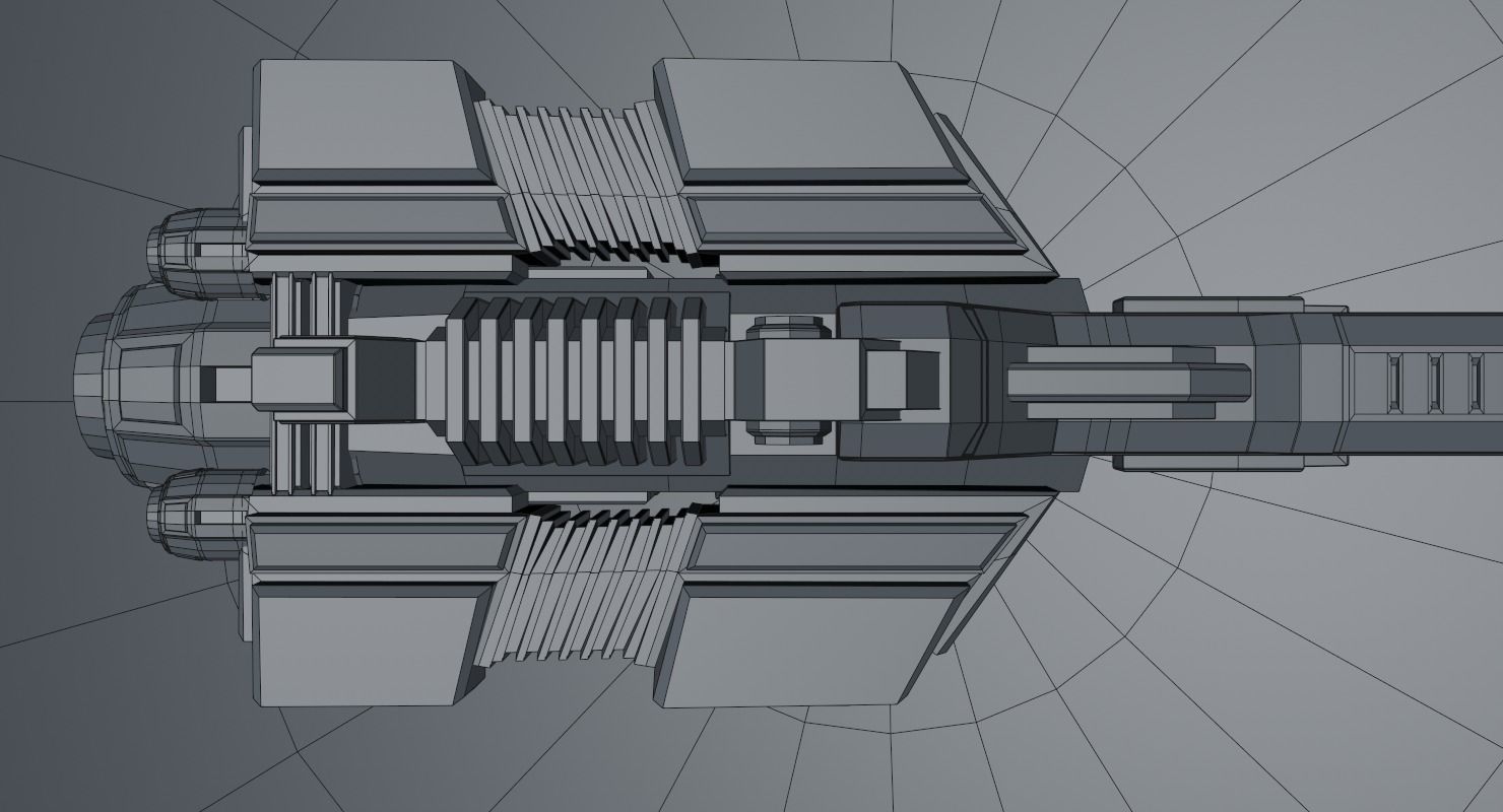 Spaceship 3D model_19