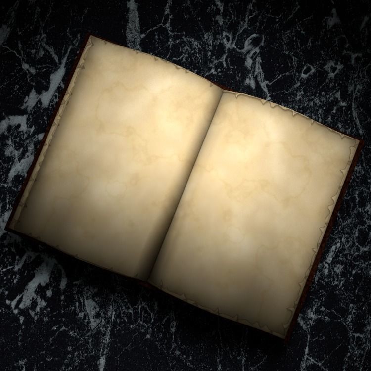 Animation Book Leather cover diary Free low-poly 3D model_4