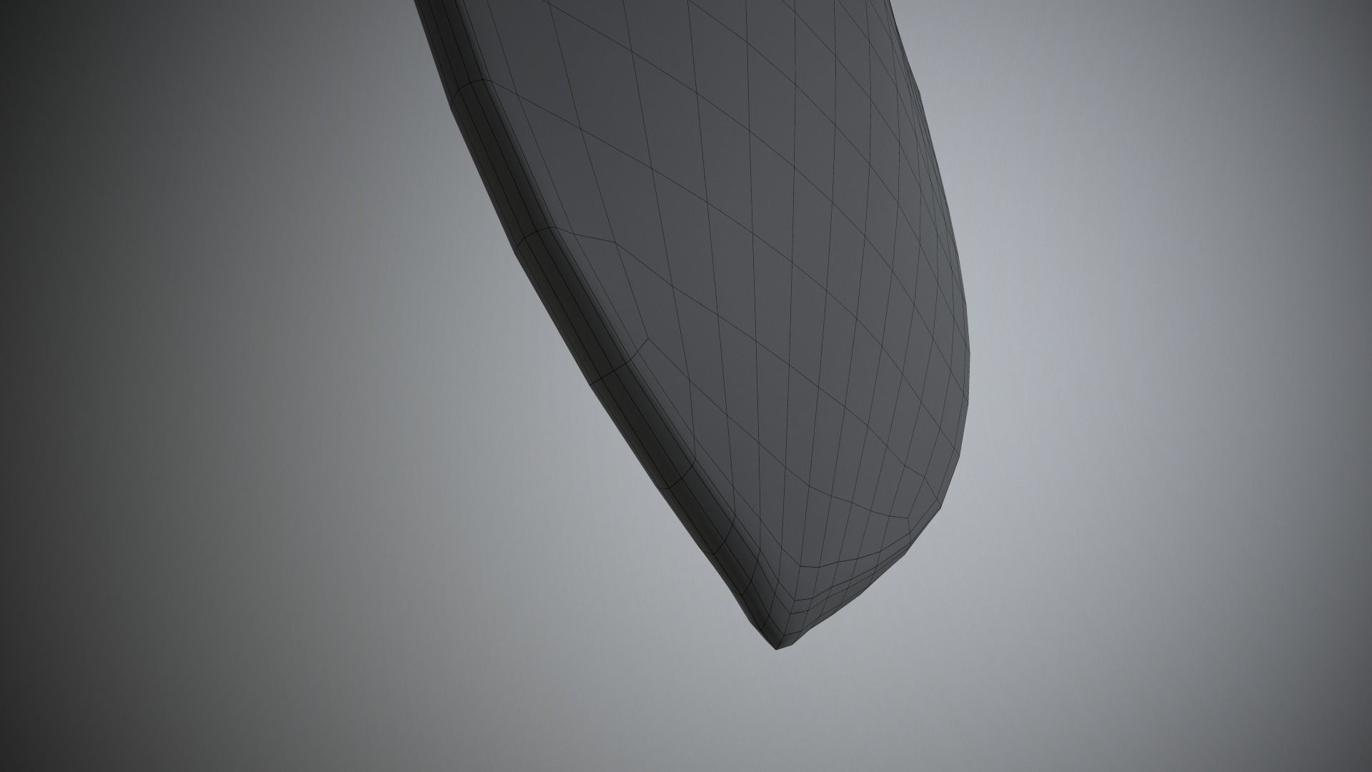 Captain America Revenger Shield Low-poly 3D model_6