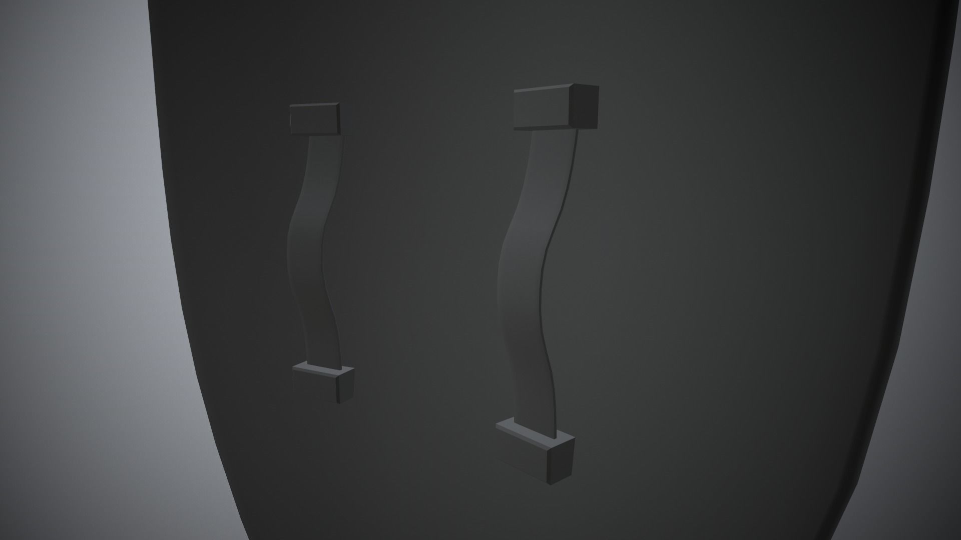 Captain America Revenger Shield Low-poly 3D model_8