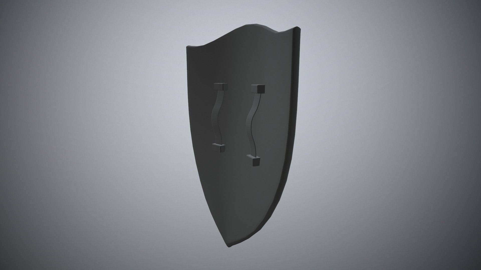 Captain America Revenger Shield Low-poly 3D model_7