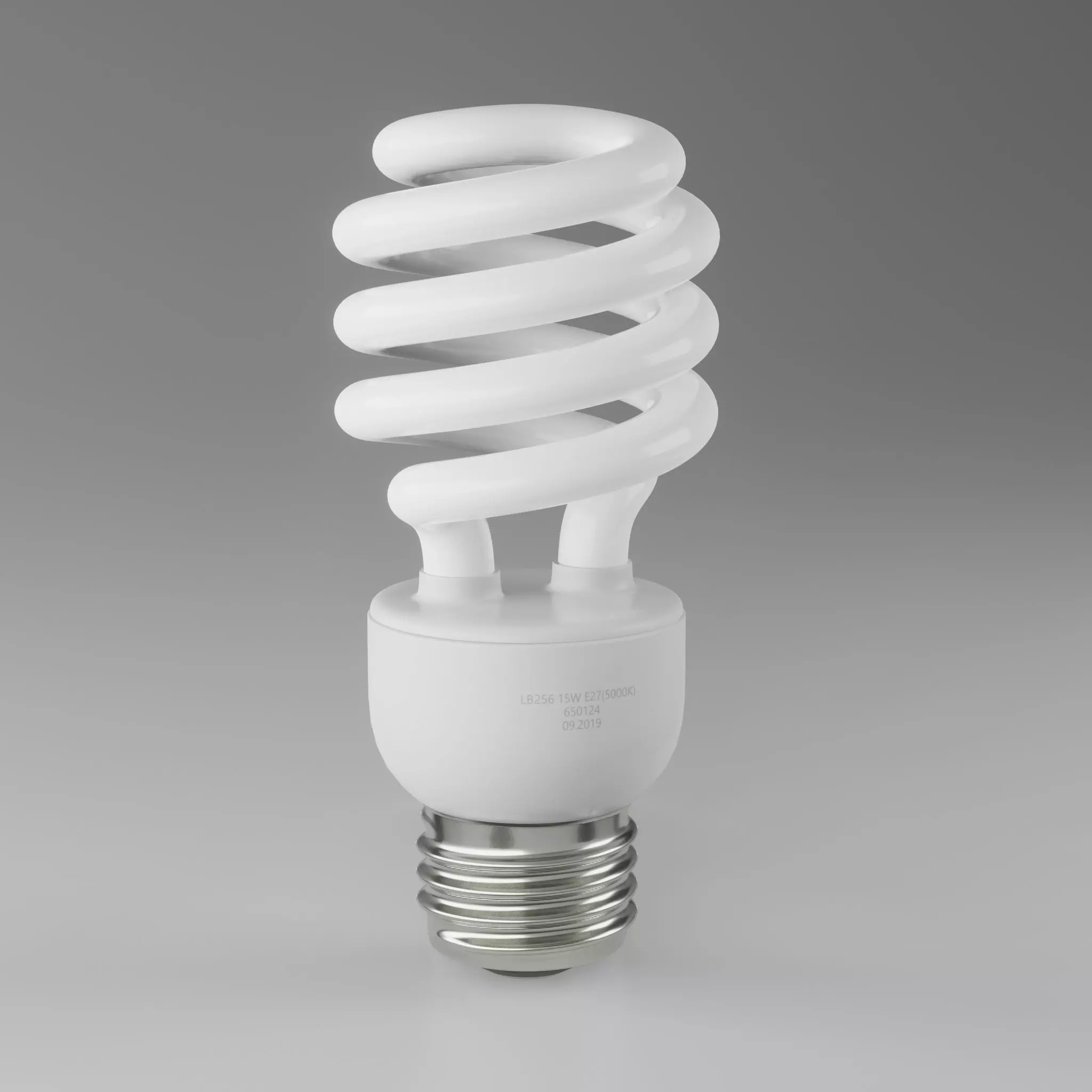 Fluorescent Lamp 3D model_0