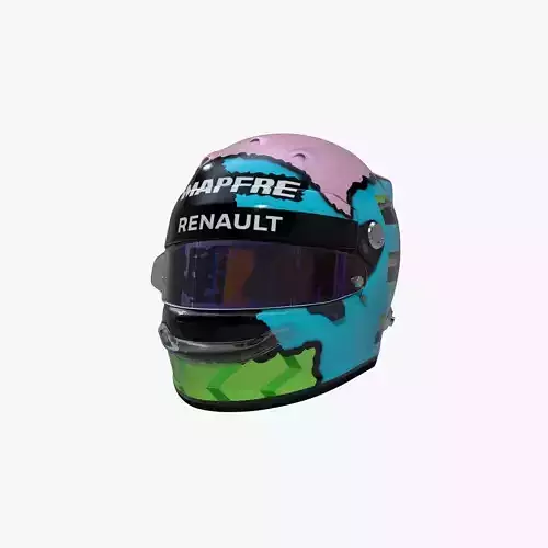 Ricciardo helmet 2019