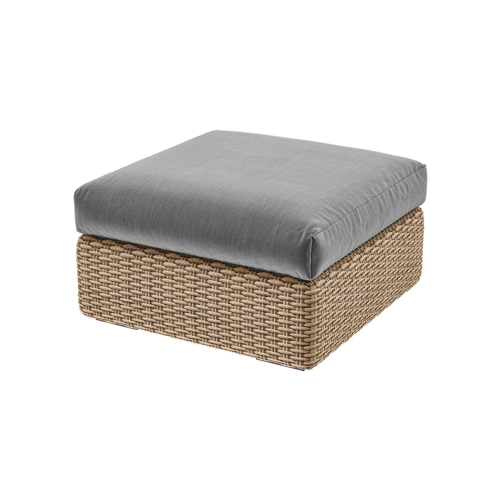 CAYMAN Outdoor Lounge with Ottoman 3D model_6