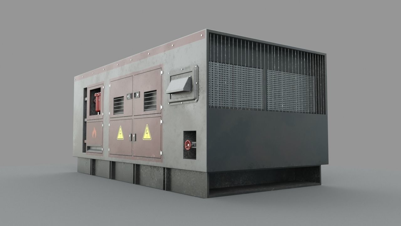 Industrial device 3D model_12