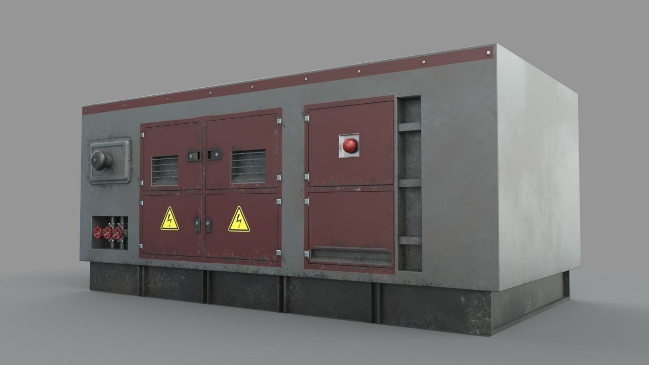 Industrial device 3D model_6