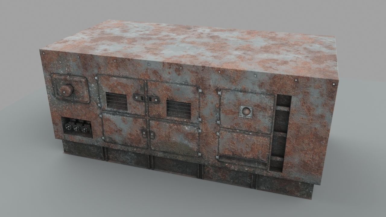 Industrial device 3D model_7