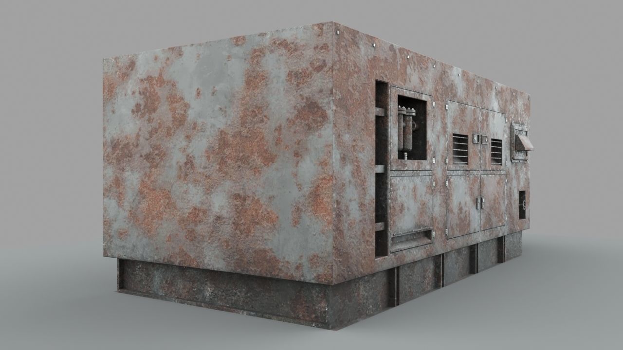 Industrial device 3D model_9