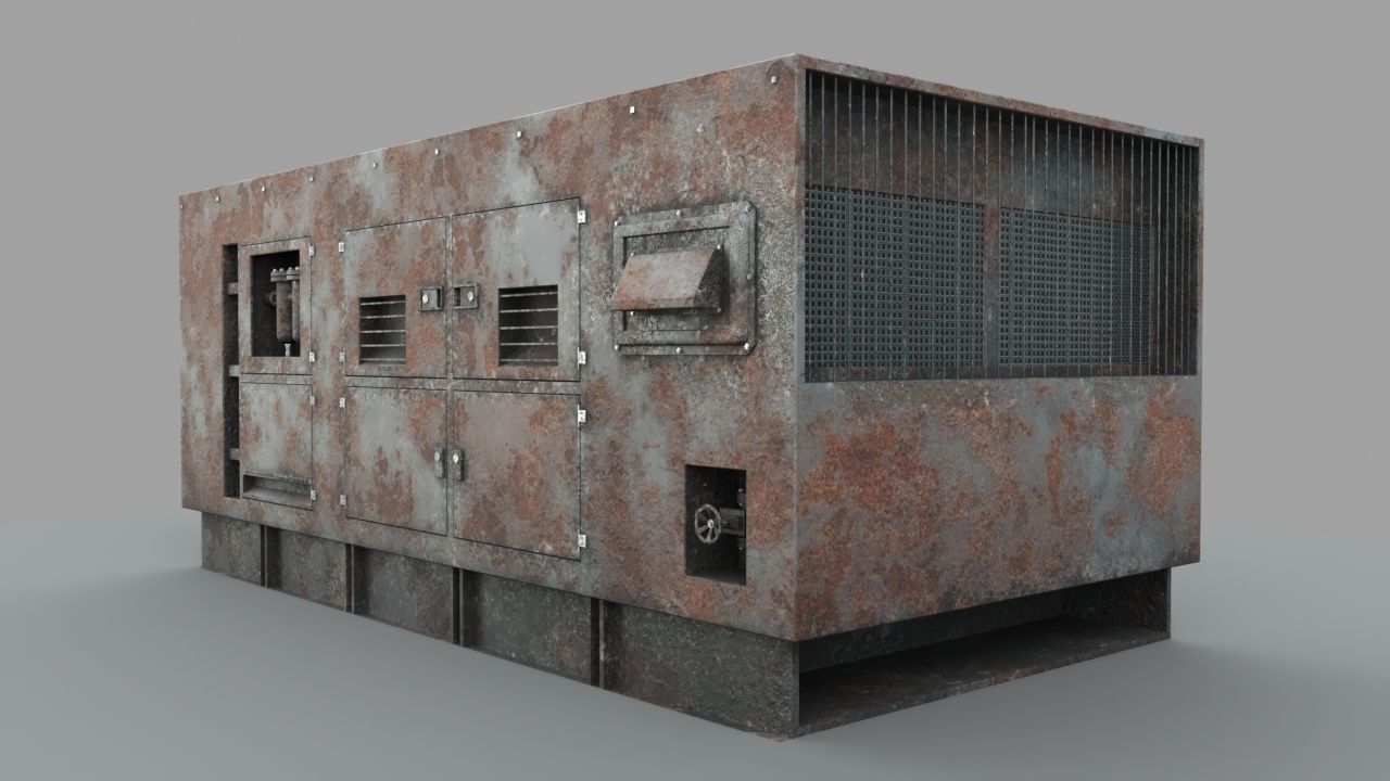 Industrial device 3D model_11