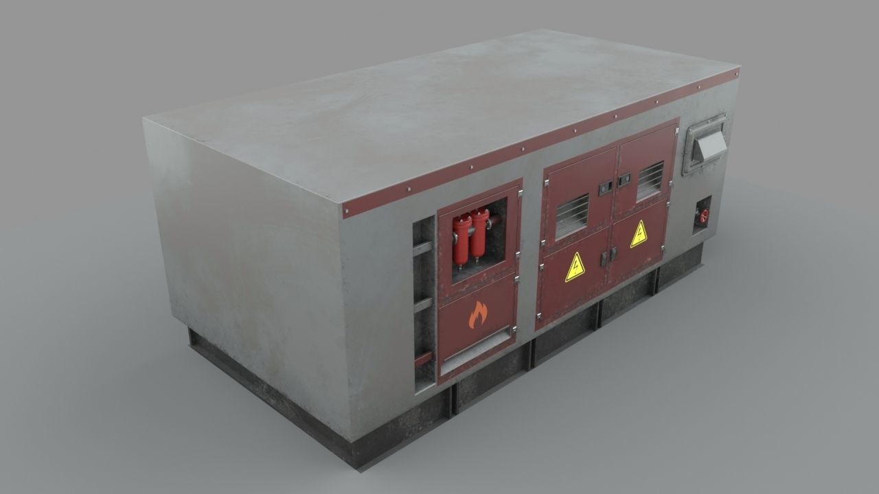 Industrial device 3D model_8