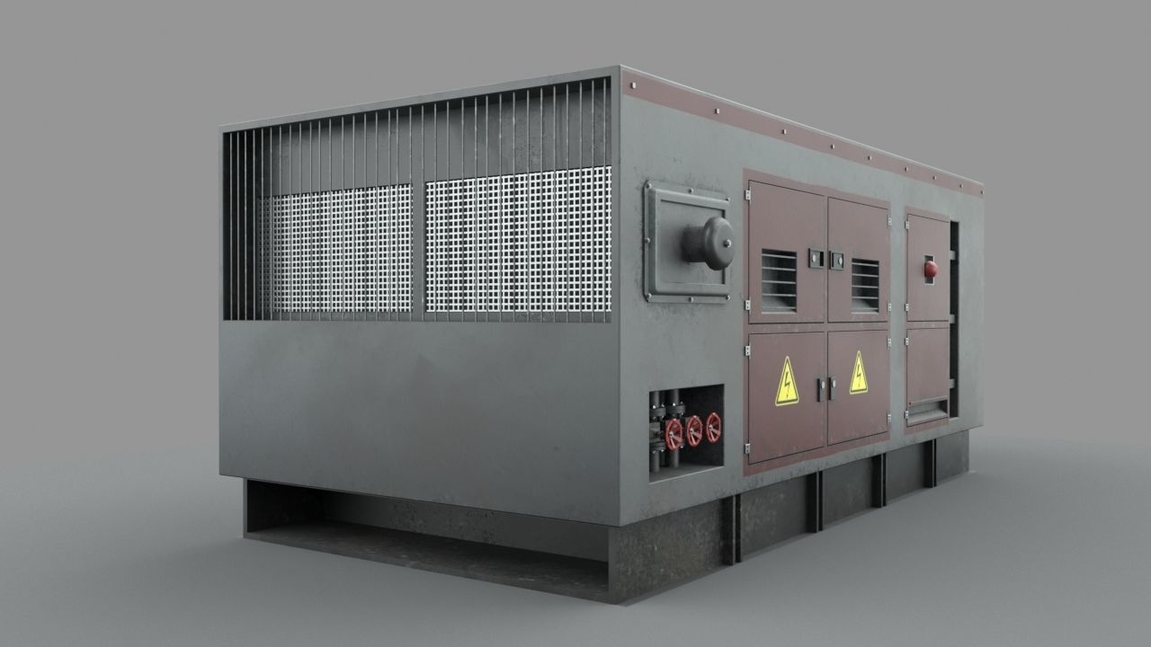 Industrial device 3D model_13