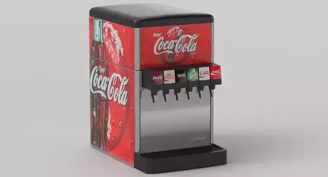 6-Flavor Counter Electric Soda Fountain System