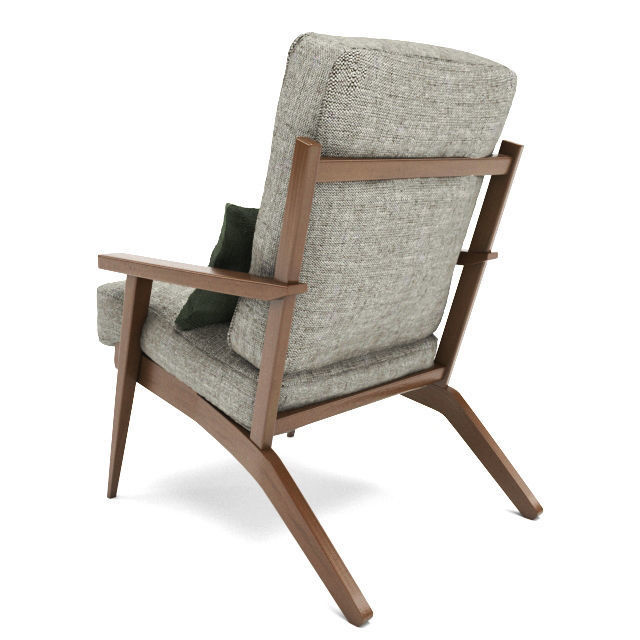 Classic Sofa Free 3D model_1