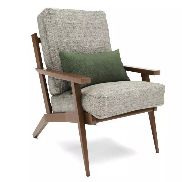 Classic Sofa Free 3D model_0